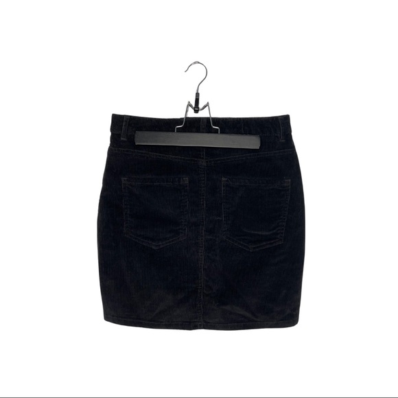 Noisy May Women’s Black Corduroy Skirt Size Small - Picture 2 of 5